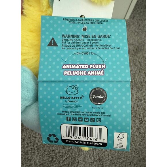 Hello Kitty Easter Bunny Automated Toy NWT - Picture 5 of 5